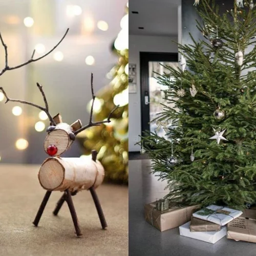 Χριστουγεννιάτικη Διακόσμηση | 15 τρόποι να στολίσεις το σπίτι με φυσικά υλικά