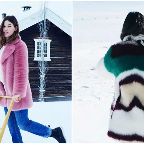 Après-ski | Τα κομψά outfits που επιλέγουν οι stylish γυναίκες για μία εκδρομή στα χιονισμένα βουνά