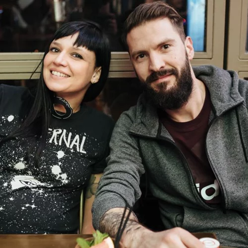 Αθηναΐς Νέγκα | Τρυφερές στιγμές με τον σύντροφό της λίγο πριν γεννήσει