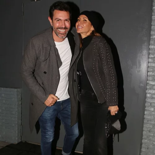 Χρύσα Καλπάκη & Ιωσήφ Μαρινάκης | Σπάνια νυχτερινή έξοδος για το ζευγάρι