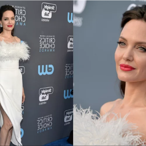 Angelina Jolie | Ήταν η πιο εντυπωσιακή παρουσία στα Critics' Choice Awards 2018