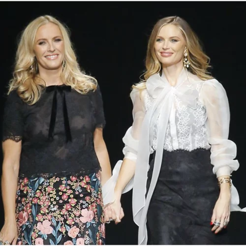 Η Georgina Chapman - πρώην σύζυγος του H. Weinstein - ακυρώνει τώρα το show του οίκου Marchesa στην Εβδομάδα Μόδας