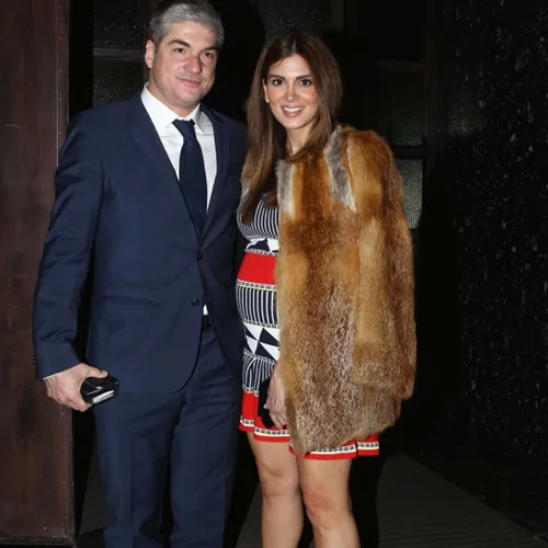 Σταματίνα Τσιμτσιλή | Βραδινή έξοδος στον 8ο μήνα της εγκυμοσύνης