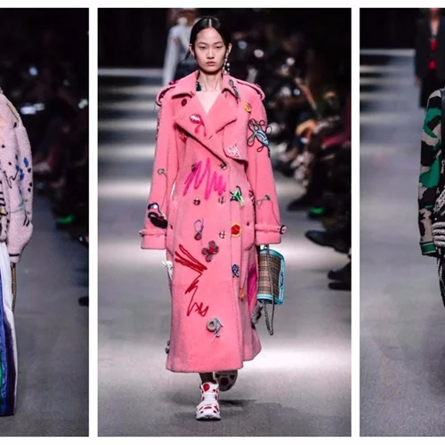 Burberry Άνοιξη 2018: Το "πολύχρωμο" αντίο του Christopher Bailey
