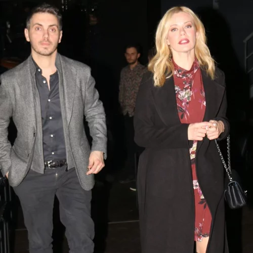 Ζέτα Μακρυπούλια & Μιχάλης Χατζηγιάννης | Τρυφερές στιγμές σε βραδινή έξοδο