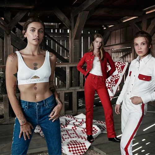 Η Millie Bobby Brown και η Paris Jackson πρωταγωνιστούν στη νέα καμπάνια του Calvin Klein