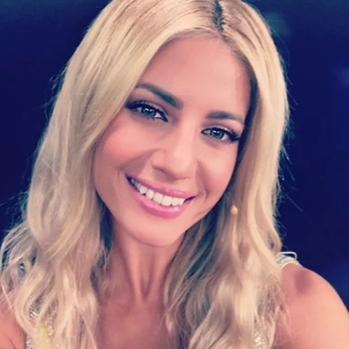 Ευαγγελία Αραβανή | Για shopping χωρίς μακιγιάζ