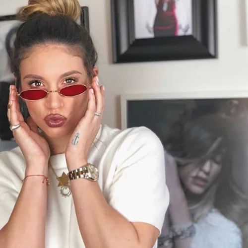 Αθηνά Οικονομάκου | Βραδινή έξοδος λίγο πριν την γέννα!