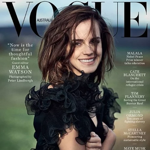 Emma Watson | Φωτογραφήθηκε για το εξώφυλλο της Vogue