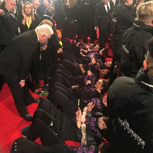 Time's Up | Ποιες ήταν οι ακτιβίστριες που διαμαρτυρήθηκαν στο κόκκινο χαλί των BAFTA;