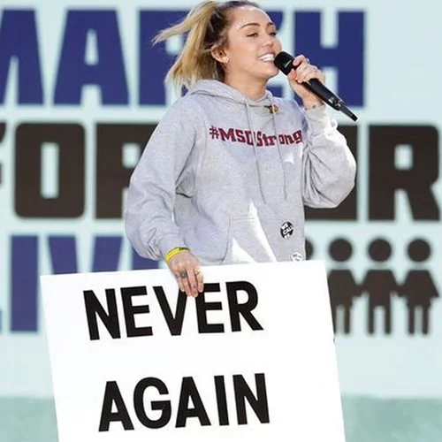 March For Our Lives | Οι celebrities που έδωσαν το παρών στην μεγάλη διαδήλωση