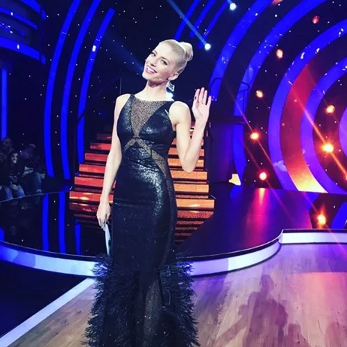 Ευαγγελία Αραβανή: Οι λεπτομέρειες του look της στο 7ο live του Dancing with the Stars