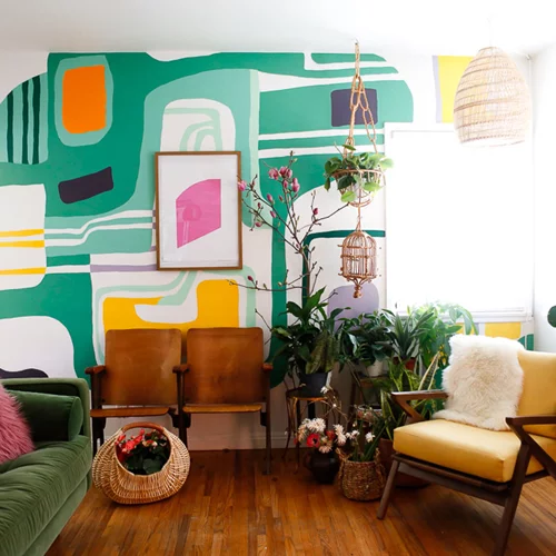 Χρώμα, Τέχνη και 6 tips για την Άνοιξη στο σπίτι από ένα real home στο LA!