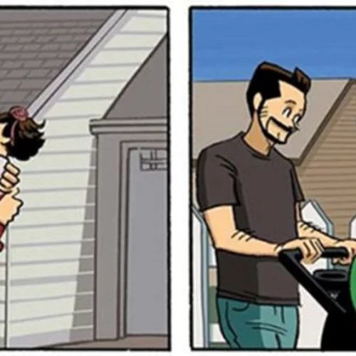 «Θα έχουν μεγαλώσει χωρίς να το καταλάβουμε» – ένα σκίτσο που συγκινεί