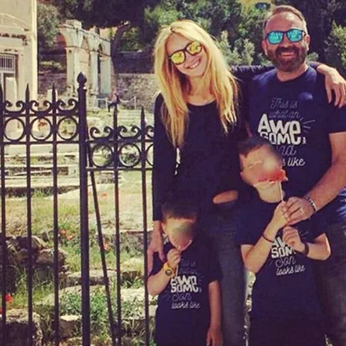 Γρηγόρης Γκουντάρας & Νάταλι Κάκκαβα | Τα τρυφερά λόγια για την γιορτή του γιου τους