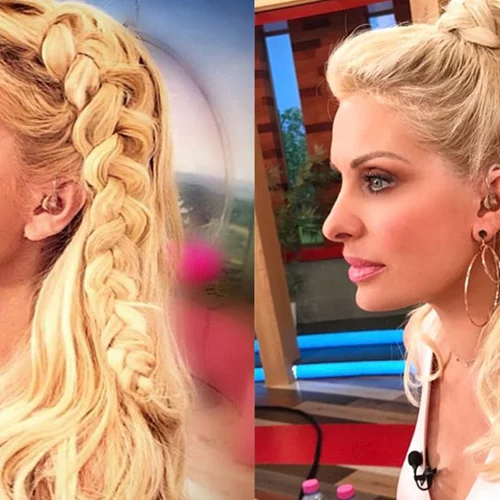 Τα καλύτερα ανοιξιάτικα χτενίσματα που έχει κάνει η Ελένη Μενεγάκη