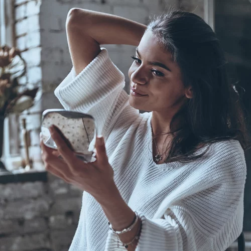 Μπορείς να φανταστείς τι ποσοστό γυναικών θα χαρακτήριζε τον εαυτό του «όμορφη»;