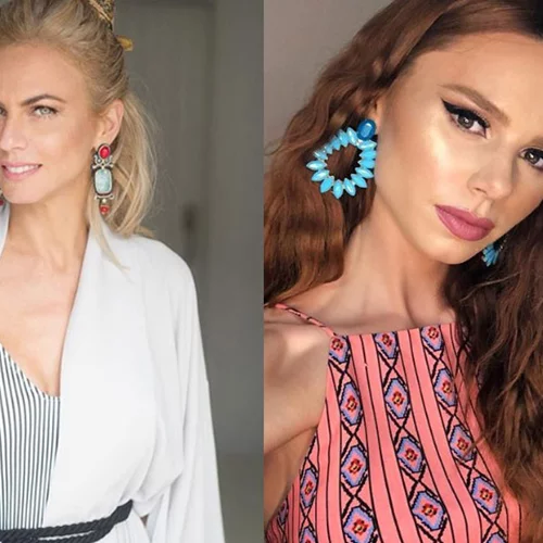 Βρήκαμε τα πιο hot σκουλαρίκια και ορίστε πώς τα φορούν οι διάσημες Ελληνίδες