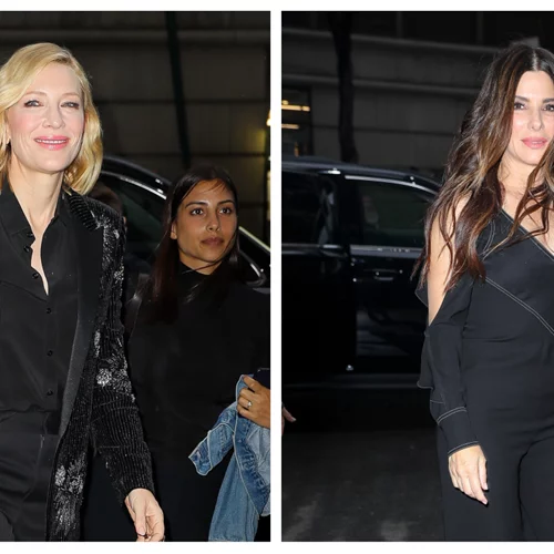 Cate Blanchett & Sandra Bullock | Εντυπωσιακές στους δρόμους της Νέας Υόρκης