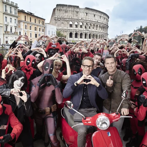 Τι δουλειά έχουν Deadpool και Cable στο Κολοσσαίο μέσα στην αρένα;