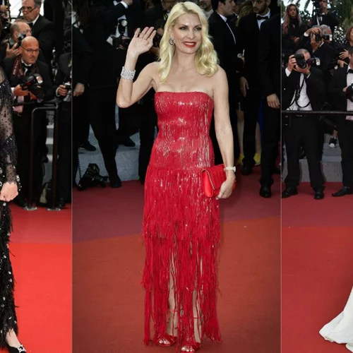 Ελένη Μενεγάκη, Jane Fonda & Carla Bruni στο κόκκινο χαλί των Καννών!