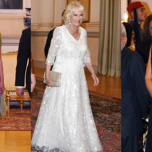 Οι εντυπωσιακές παρουσίες στο δείπνο για τον πρίγκιπα Κάρολο και την Καμίλα