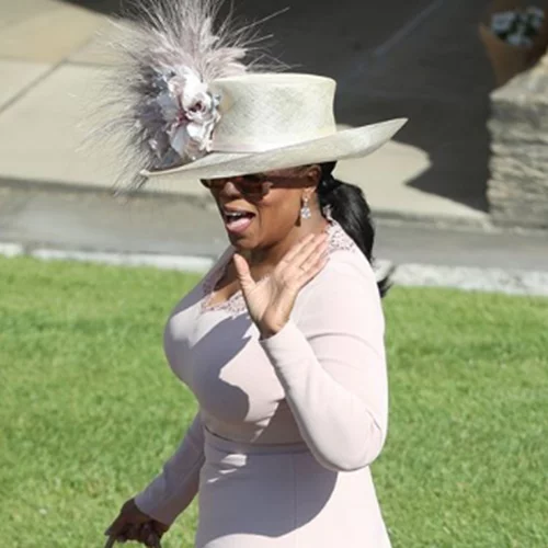Η άφιξη της Oprah Winfrey στον γάμο Πρίγκιπα Harry - Meghan Markle