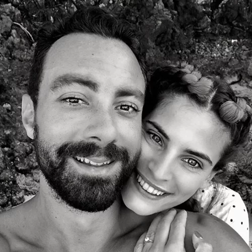 Σάκης Τανιμανίδης - Χριστίνα Μπόμπα | Στιγμές χαλάρωσης στη Μύκονο