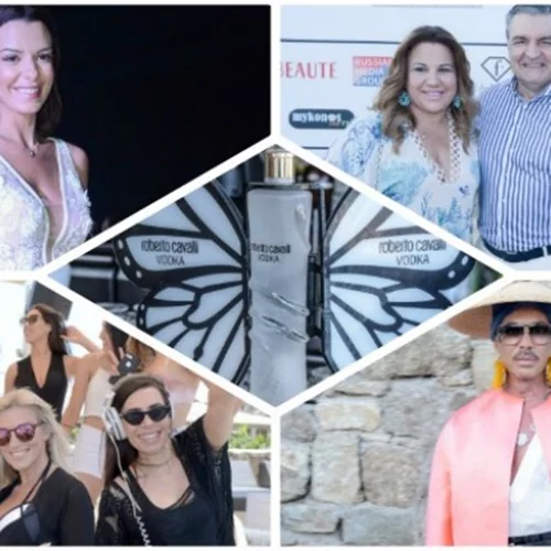 Roberto Cavalli Vodka Butterfly Tour 2018 | Το λαμπερό fashion party στη Μύκονο!