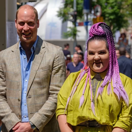 Πρίγκιπας William | Συναντήθηκε με την νικήτρια της Eurovision