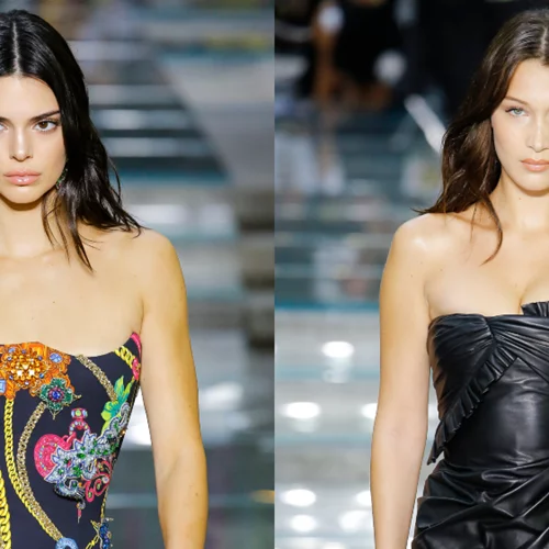 Kendall Jenner - Bella Hadid | Εμφάνιση - έκπληξη στην ανδρική Εβδομάδα Μόδας του Μιλάνου