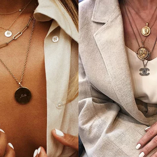 Πώς να φορέσω κολιέ; 5 κανόνες για το τέλειο layering κοσμημάτων στο λαιμό