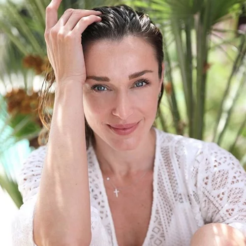 Κάτια Ζυγούλη | Φωτογραφίζει το Σάκη Ρουβά και την Αναστασία στο ηλιοβασίλεμα