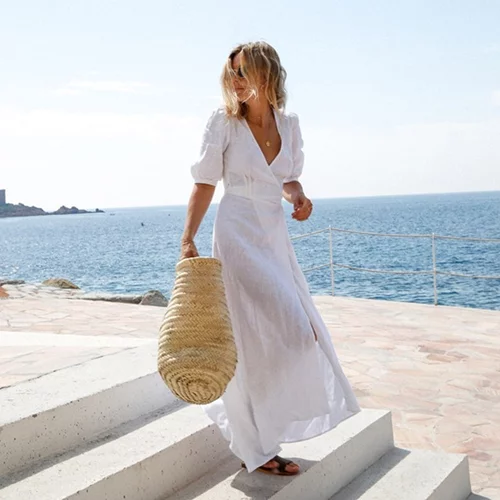 Λευκό φόρεμα | 6 συνδυασμοί με το must-have του καλοκαιριού