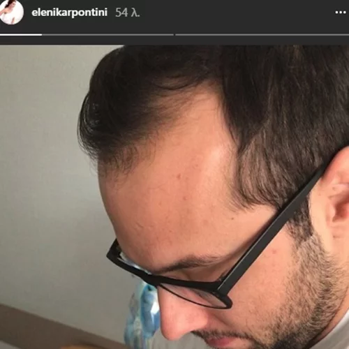 Ελένη Καρποντίνη | Νέα φωτογραφία με τον νεογέννητο γιο της