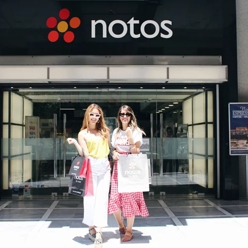 Εμείς κάναμε το καλύτερο shopping στις εκπτώσεις στα πολυκαταστήματα notos. Εσύ;