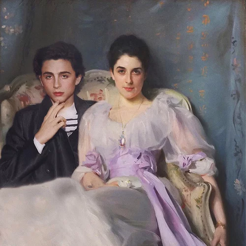 Ο Timothée Chalamet γίνεται έργο τέχνης!