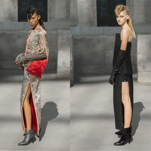 O Karl Lagerfeld μόλις παρουσίασε την Haute Couture συλλογή της Chanel