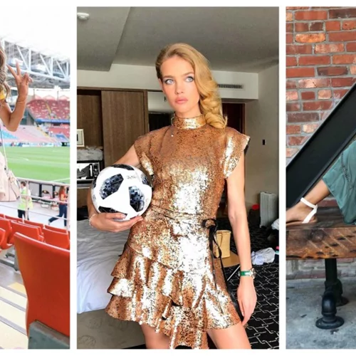 Τι φόρεσαν τα αγαπημένα μας top models στο Mundial;