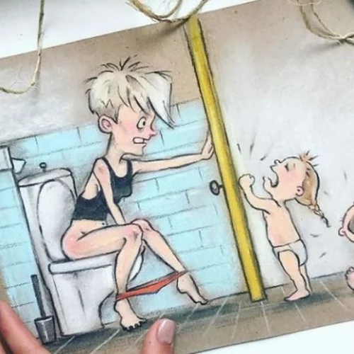 Πώς είναι να είσαι μητέρα δυο παιδιών μέσα από 8 καταπληκτικά σκίτσα