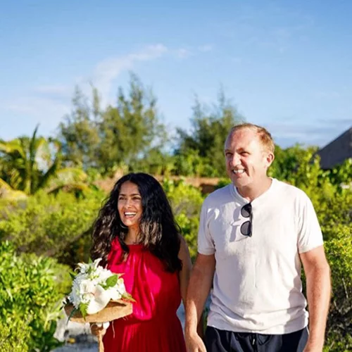 Salma Hayek & François-Henri Pinault | Ανανέωσαν τους όρκους τους στα νησιά Bora Bora