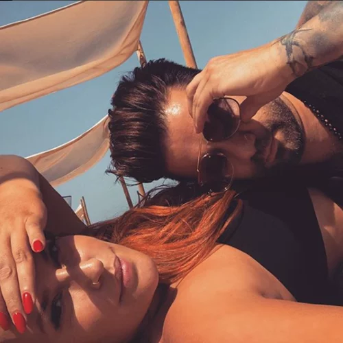 Σίσσυ Χρηστίδου - Θοδωρής Μαραντίνης | Τρυφερές στιγμές στο κρεβάτι