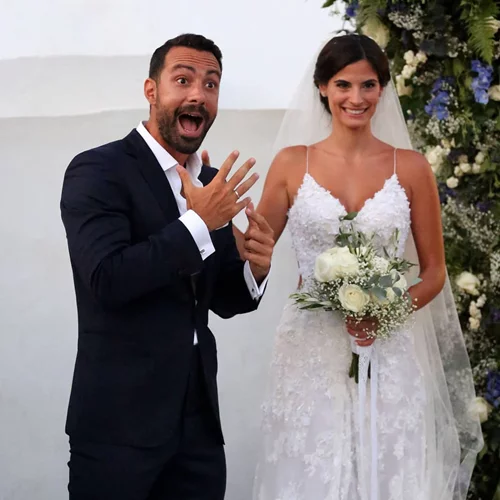 Σάκης Τανιμανίδης - Χριστίνα Μπόμπα | Ταξίδεψαν στη Μύκονο