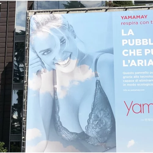 Αυτή η διαφήμιση της Yamamay καθαρίζει τον αέρα που αναπνέουμε