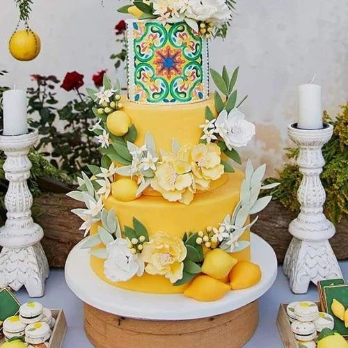 Maria Menounos | Ο υπέροχος rustic στολισμός του γάμου της με θέμα τα λεμόνια