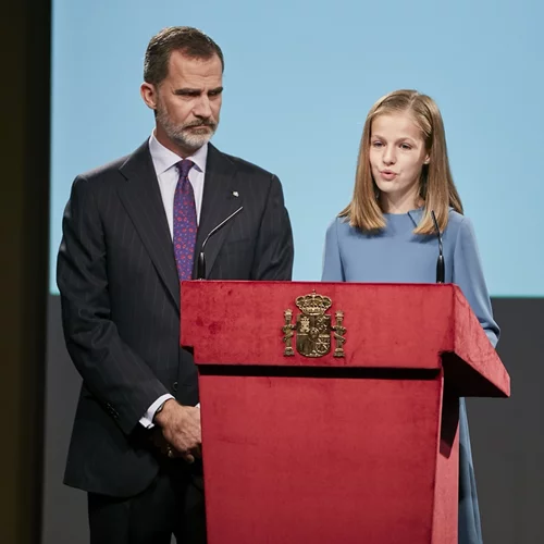 Πριγκίπισσα Leonor | Έκανε την πρώτη της δημόσια ομιλία
