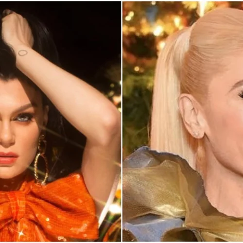 Jessie J & Gwen Stefani | Σε Χριστουγεννιάτικους ρυθμούς με δημιουργίες Celia Kritharioti