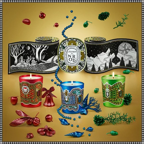 Επιτέλους, είδαμε την χριστουγεννιάτικη συλλογή κεριών του οίκου diptyque!