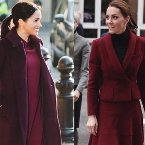 Kate Middleton | Κι όμως φόρεσε το ίδιο χρώμα με την Meghan Μarkle