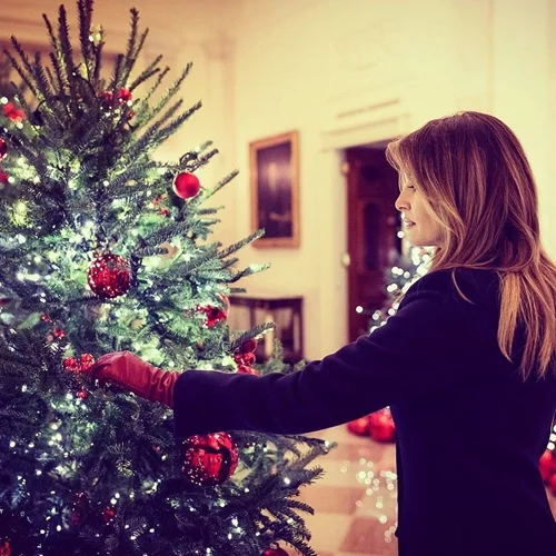 Ο Λευκός Οίκος έβαλε τα γιορτινά του!